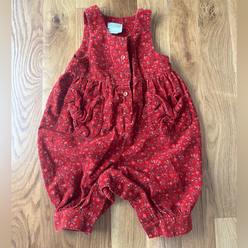 Laura Ashley, vintage romper, 80's, Mother & Child